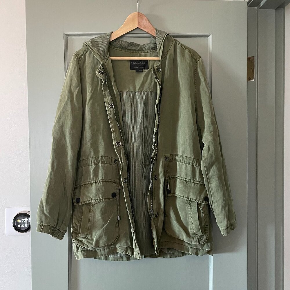 Anthropologie / Sanctuary Utility Bomber Jacket
